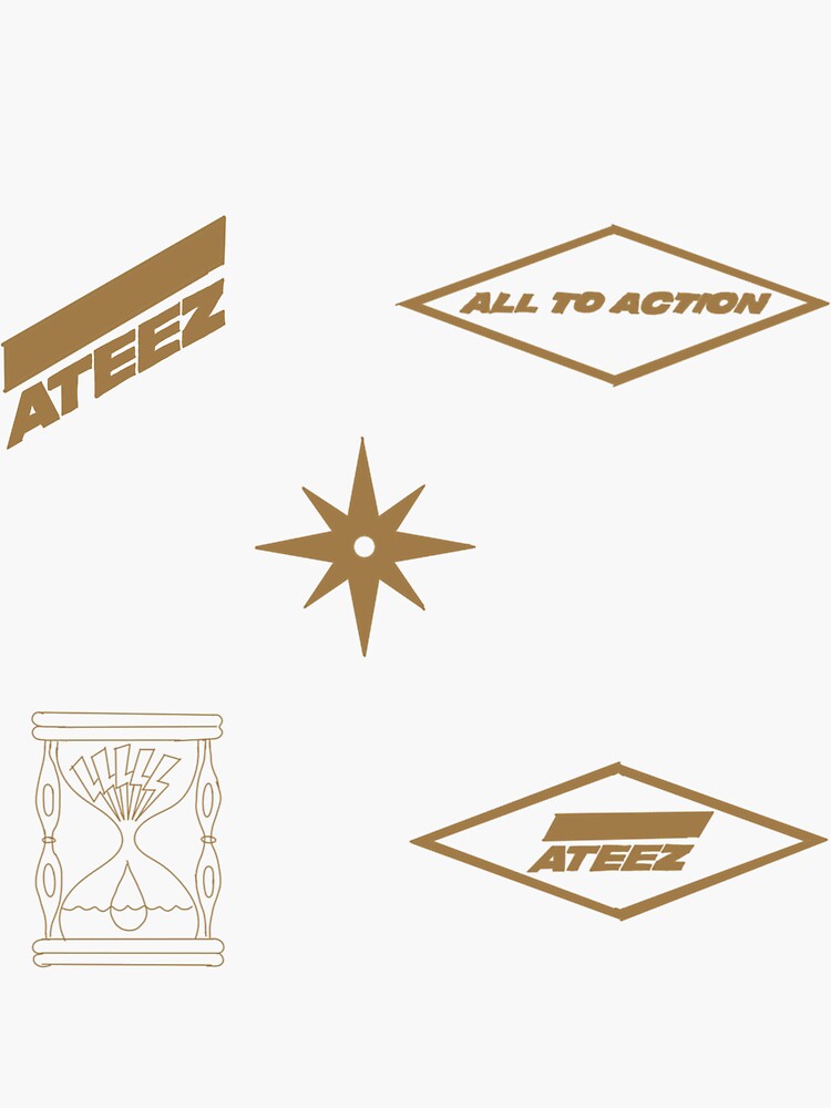 Ateez stickers pack | Sticker