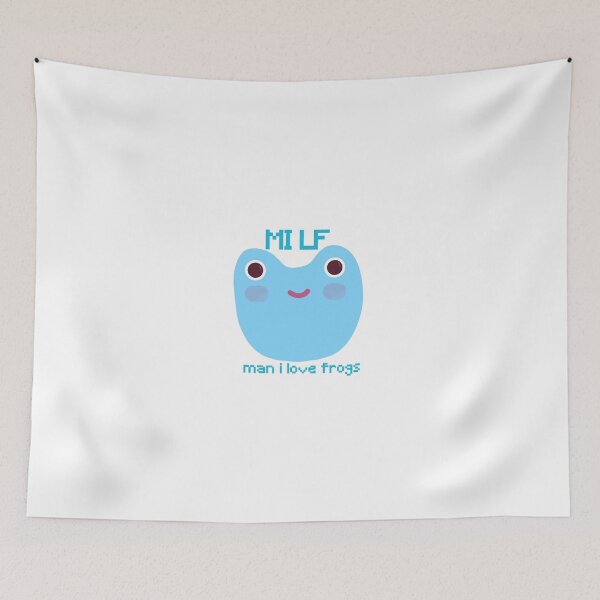 Item preview, MILF: man i love frogs ( blue ) designed and sold by sezalilly.
