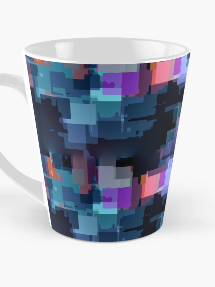 Thumbnail 3 of 4, Coffee Mug, Abstract Block Pattern designed and sold by Reverie214.