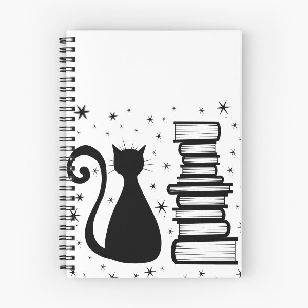 Item preview, A Cat & Books designed and sold by thenocturnalfey.