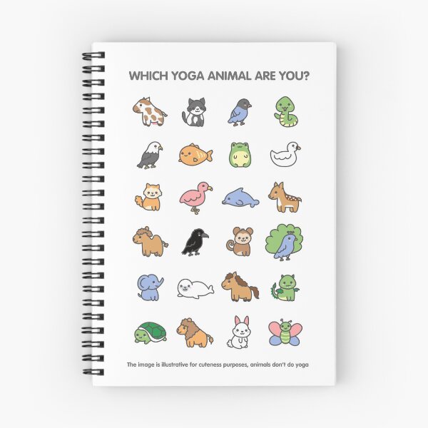 Item preview, Yoga spiritual animals for kids designed and sold by AgusCami.