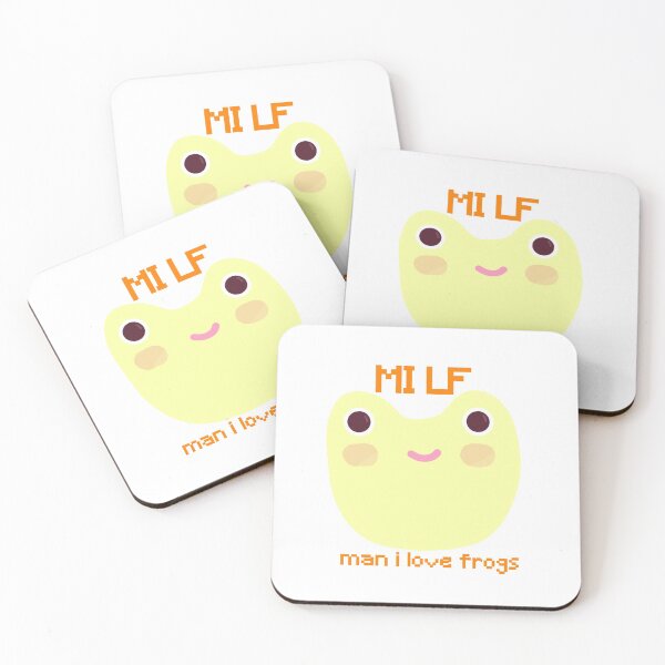 Item preview, MILF: man i love frogs ( yellow ) designed and sold by sezalilly.
