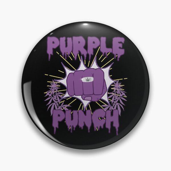 Item preview, Purple Punch - 420 Design - Weed Strain Retro Art designed and sold by YomeHayin.