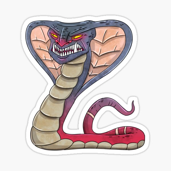 Spirit Naga Male Sticker
