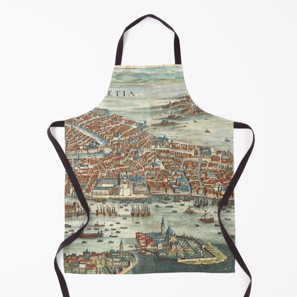 Item preview, Bird's Eye of Venice - Italy, 1636 by Merian designed and sold by nextstepdesigns.