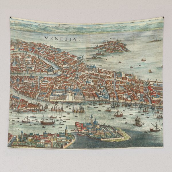 Item preview, Bird's Eye of Venice - Italy, 1636 by Merian designed and sold by nextstepdesigns.