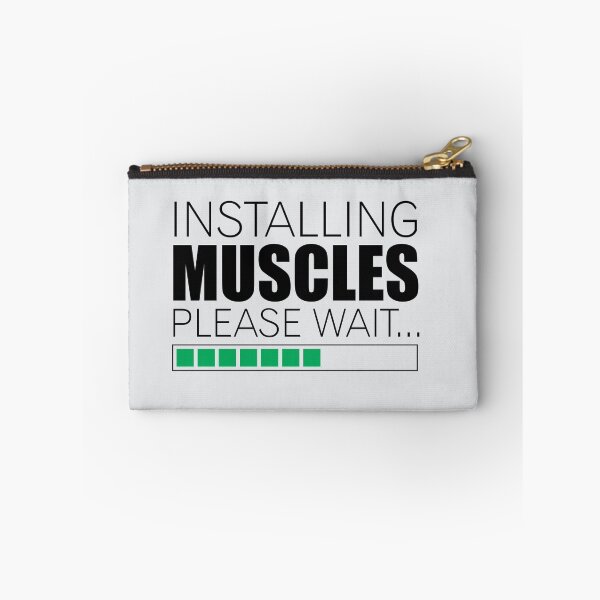 Item preview, Installing Muscles Please Wait… - Gym Motivational Quotes designed and sold by Labno4.