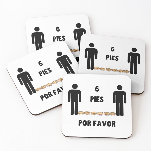 Item preview, 6 Pies, Por Favor Spanish Joke designed and sold by KarebearsTees.