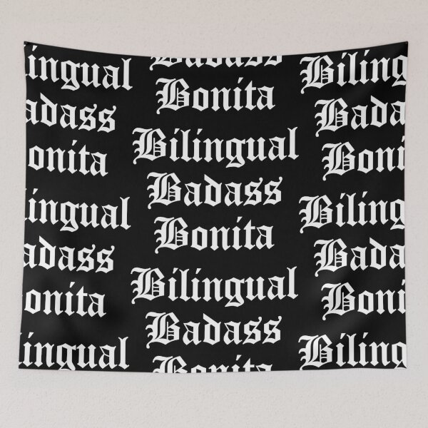 Item preview, Bilingual Badass Bonita designed and sold by quintymoda.