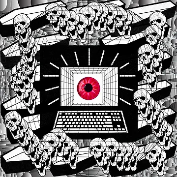Artwork thumbnail, Algorithmic Death Machine by InfiniteMirror