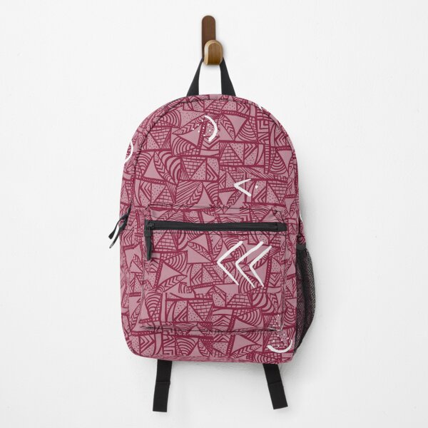 Item preview, Abstract Drawn Geometric - Maroon designed and sold by Jasrese.