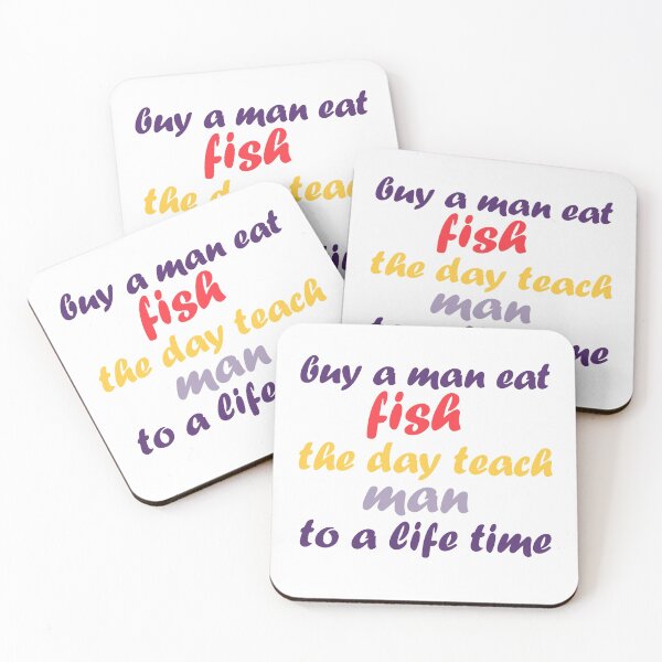 Item preview,  buy a man eat fish the day teach man to a life time T-shirt designed and sold by Shop us .