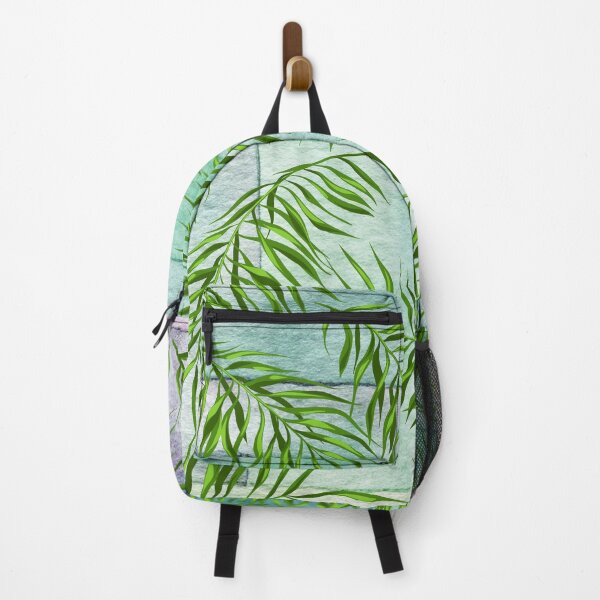 Item preview, Tropical Exotic Green Palm Leaves Pattern designed and sold by silviaol.