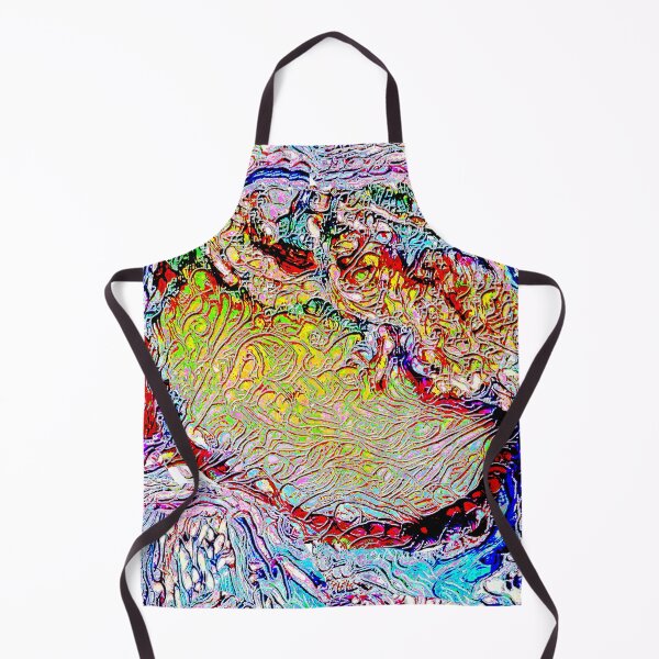 Item preview, shell waves abstraction multicolor trend 2021 designed and sold by Maria Mihailova.