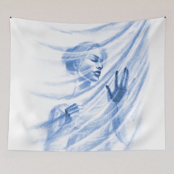 Item preview, Behind the Veil (in blue) designed and sold by Brina Williamson.