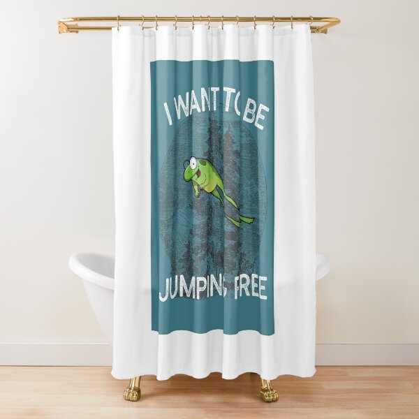 Jumping Frog | Jumping Frog of Calaveras County Shirt Shower Curtain