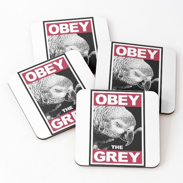 Item preview, Obey the Grey Parrot designed and sold by Alienphysique.
