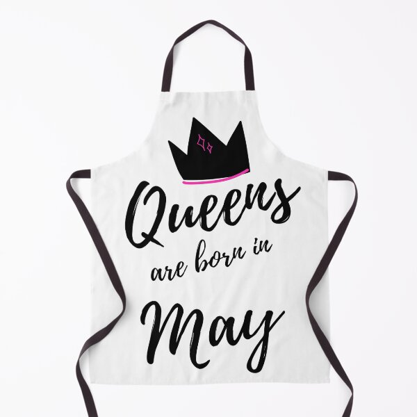 Item preview, Queens are born in May. Happy Birthday! May Birthday Gift for Women and Girls. Cute Bday present design. designed and sold by That Cheeky Tee.