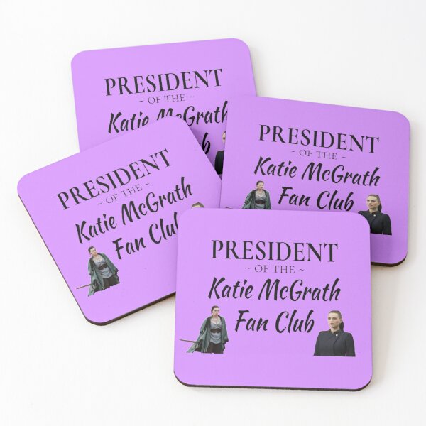 Item preview, President of the Katie McGrath Fan Club T Shirt designed and sold by celloitsanemo.