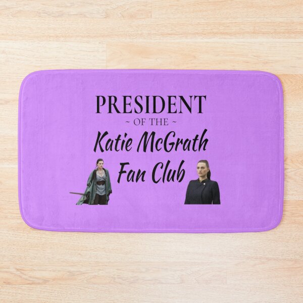 Item preview, President of the Katie McGrath Fan Club T Shirt designed and sold by celloitsanemo.
