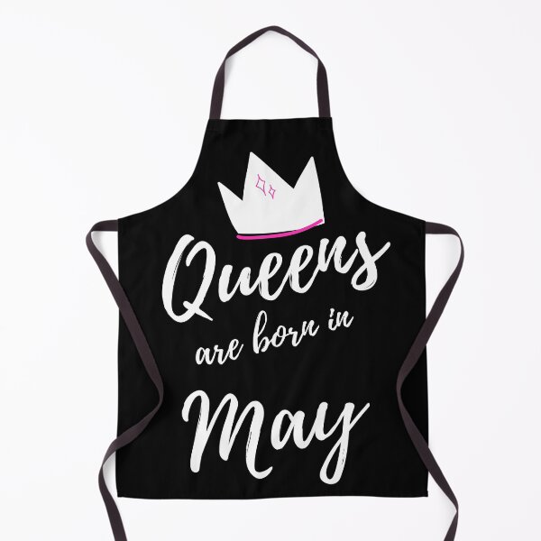 Item preview, Queens are born in May. Happy Birthday! May Birthday Gift for Women and Girls. Cute Bday present design. designed and sold by That Cheeky Tee.