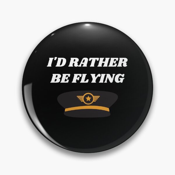 Item preview, I'd Rather Be Flying designed and sold by Crafty-Mornings.