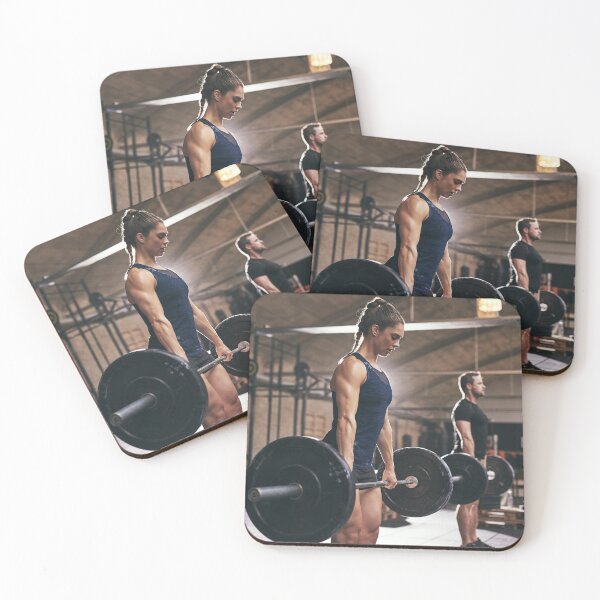 Item preview, Fitness Couple Deadlift Fit Male And Female Gym designed and sold by 108dragons.