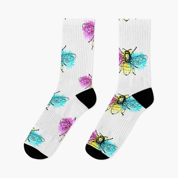 Item preview, Subtle Pan Flag Bee designed and sold by -Gedwolcraeft-.