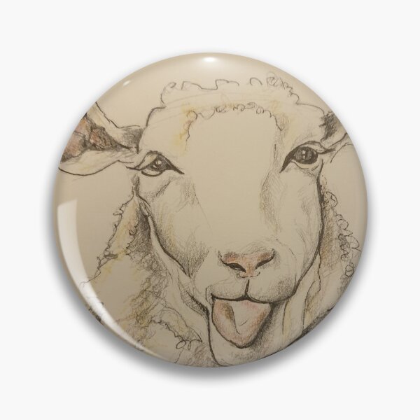 Item preview, Sheep; Cheeky Smile designed and sold by EjsArtArt.