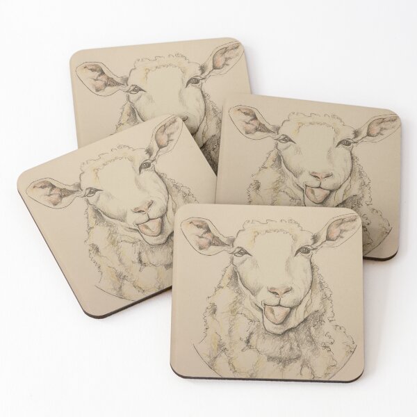 Item preview, Sheep; Cheeky Smile designed and sold by EjsArtArt.