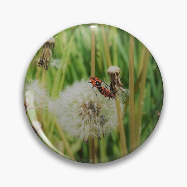 Item preview, Lady bugs and flowers designed and sold by jannelserrano.