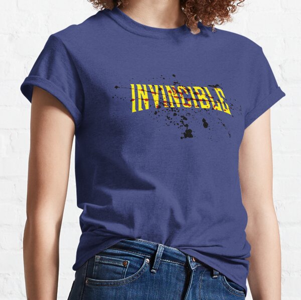 Invincible blood splashes logo Classic T-Shirt