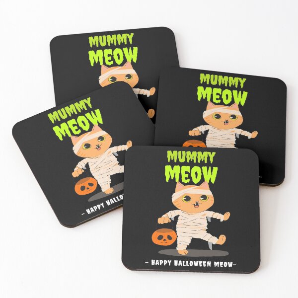 Item preview, Mummy Meow | Halloween Cat designed and sold by ElPrro2.
