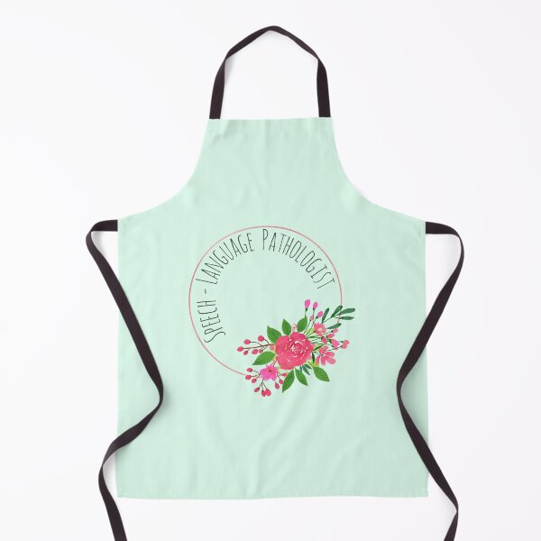 Item preview, Speech-Language Pathologist in Watercolor Floral Rose Frame designed and sold by asleepyfairy.