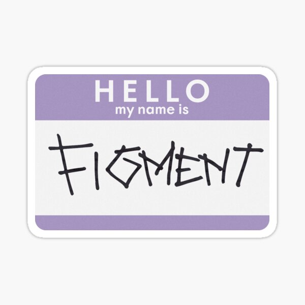 Item preview, HELLO my name is... Figment designed and sold by jesimink.