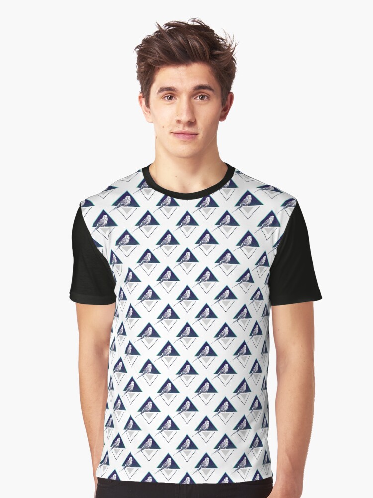 space pattern shirt
