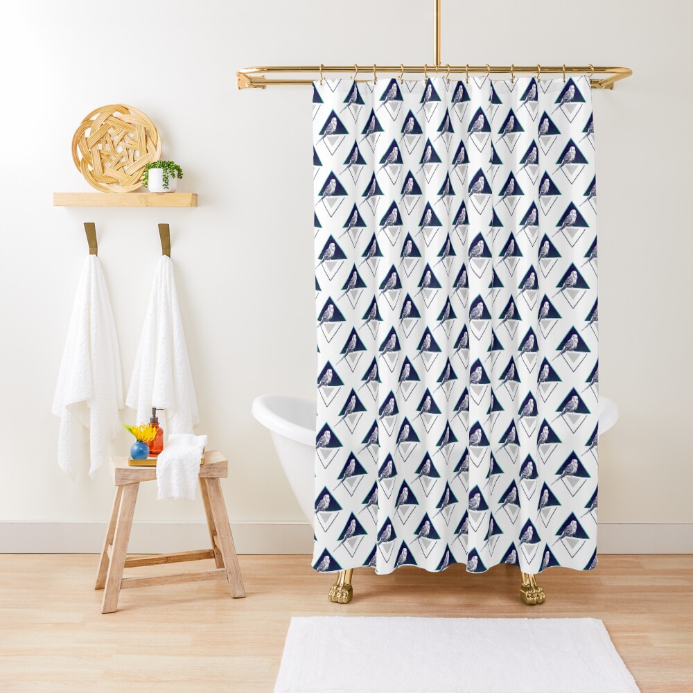 Item preview, Shower Curtain designed and sold by Alienphysique.