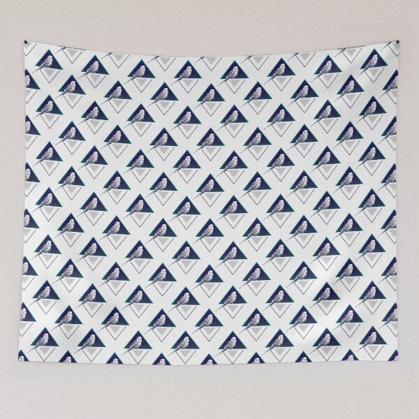 Item preview, Space Budgie Pattern designed and sold by Alienphysique.