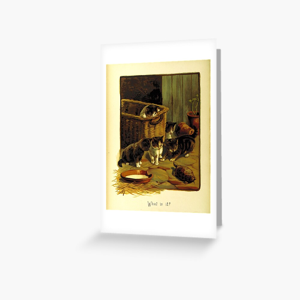 "Victorian Cat Meme" Greeting Card by TheRagingArden Redbubble