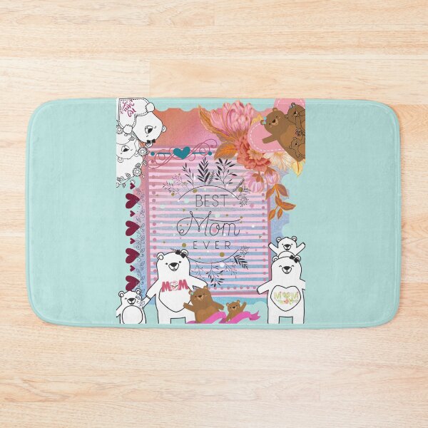 Item preview, Best Mom Ever Artwork Momma Bear designed and sold by Sarah-Smash.