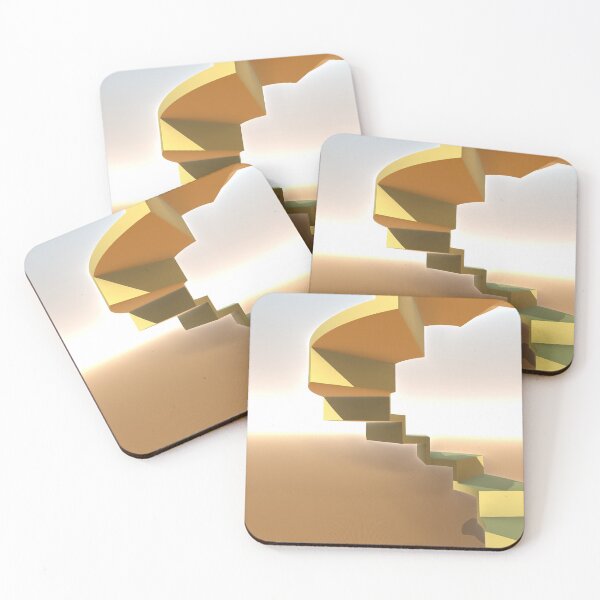 Item preview, 3D Illustration Spiral Stairs on Sunny Say designed and sold by siwabudda.