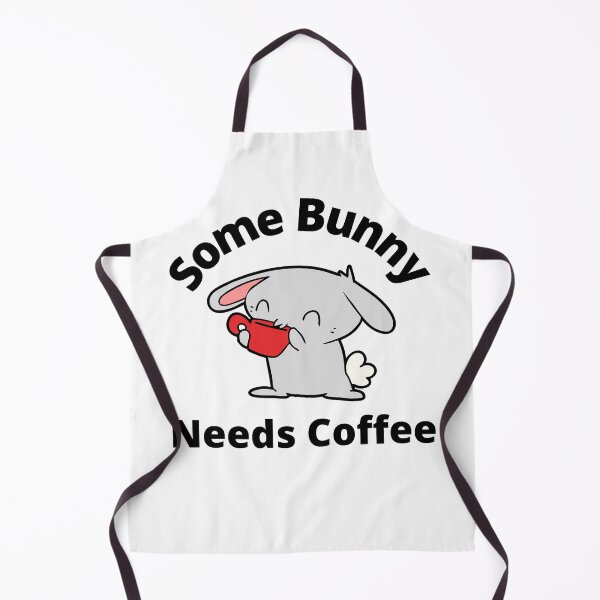 Item preview, Some Bunny Needs Coffee. Cute Bunny Rabbit Pun Design. designed and sold by That Cheeky Tee.