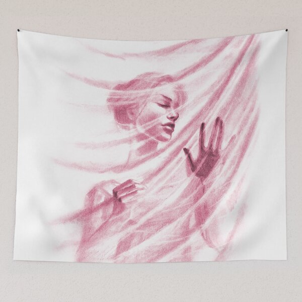 Item preview, Behind the Veil (in pink) designed and sold by Brina Williamson.