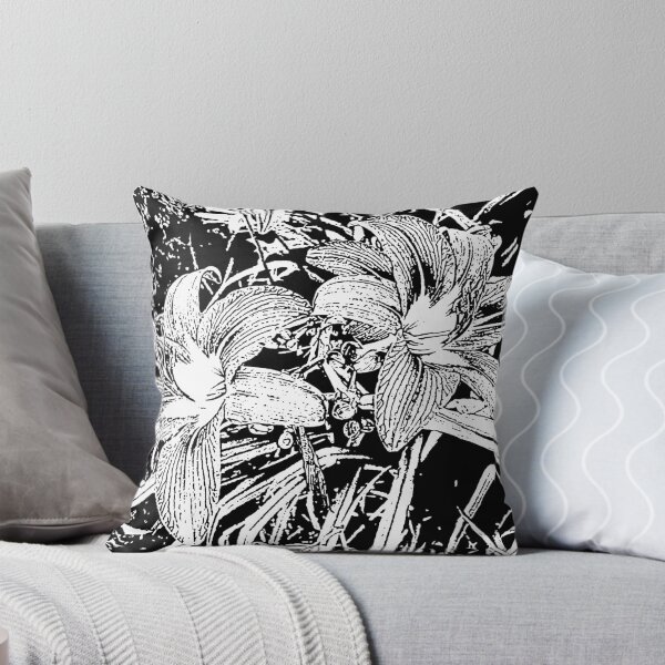 Item preview, Lilies of the Woodcut designed and sold by Monnie Ryan.