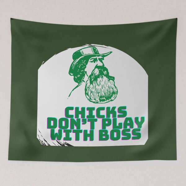 Item preview, Chicks don’t play with boss designed and sold by Remorem.