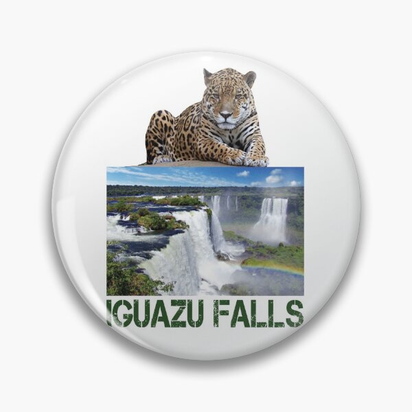 Item preview, Iguazu Falls Jaguar designed and sold by NiceShirtY.