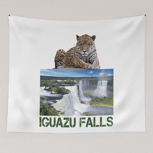 Item preview, Iguazu Falls Jaguar designed and sold by NiceShirtY.