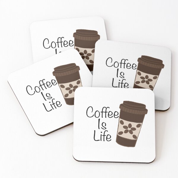 Item preview, Coffee is Life designed and sold by Mysticartshop.