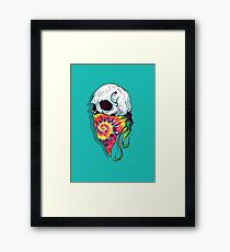 Skull Hipster Framed Print