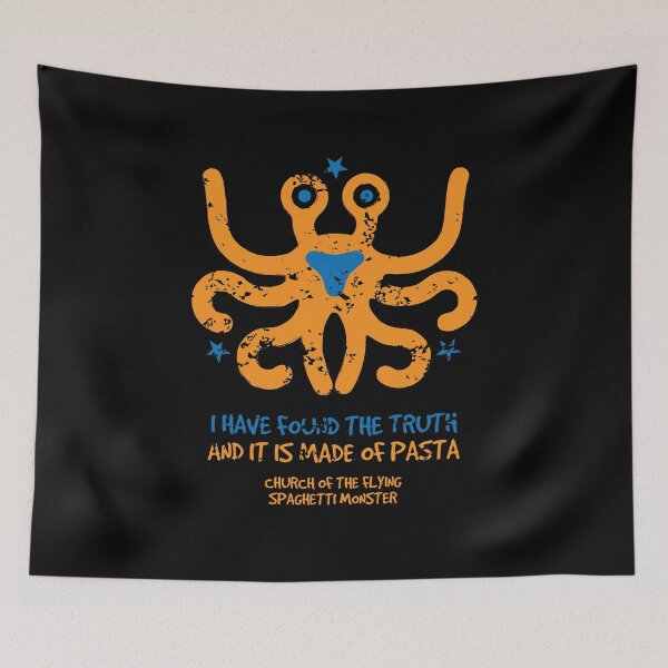 Item preview, FLYING SPAGHETTI MONSTER RAMEN designed and sold by Madjack Tees Kiwi SuperStore.